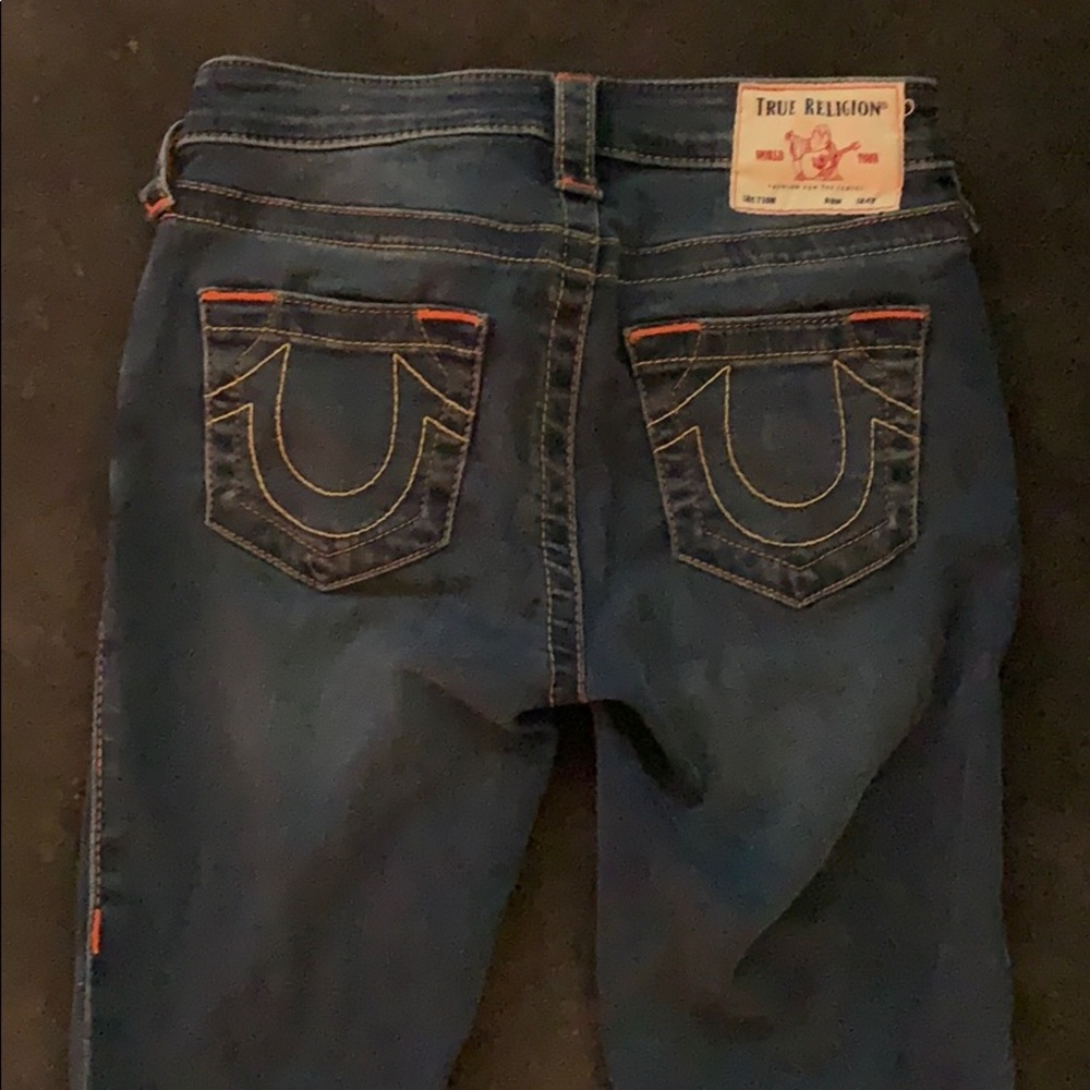 true religion super skinny “halle” mid-rise